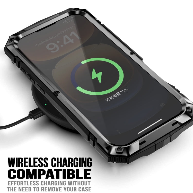 For iPhone 16 Pro R-JUST Life Waterproof Dustproof Shockproof Phone Case