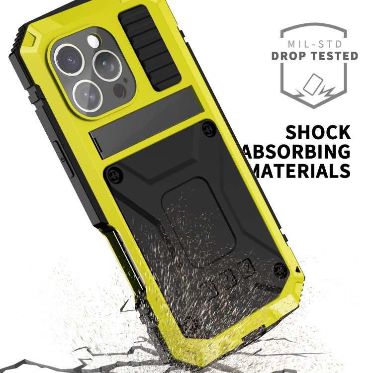 For iPhone 16 Pro R-JUST Life Waterproof Dustproof Shockproof Phone Case