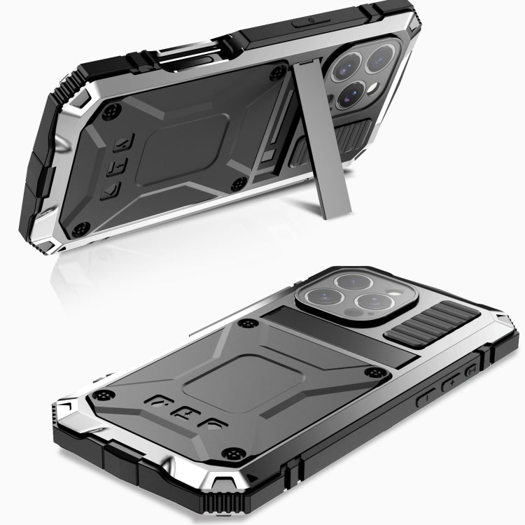 For iPhone 16 Pro R-JUST Life Waterproof Dustproof Shockproof Phone Case