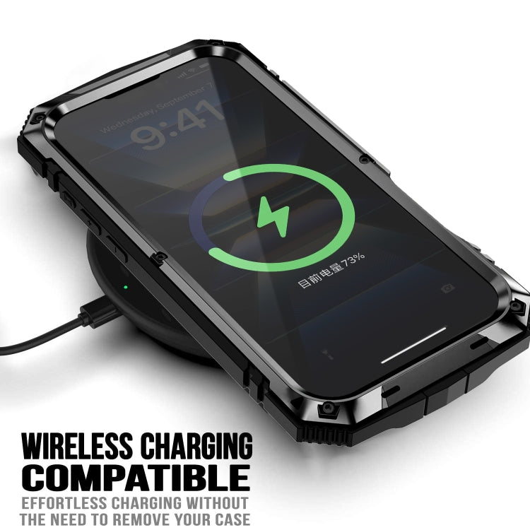 For iPhone 16 R-JUST Life Waterproof Dustproof Shockproof Phone Case