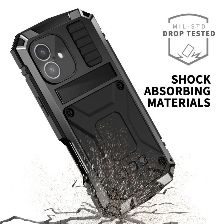 For iPhone 16 R-JUST Life Waterproof Dustproof Shockproof Phone Case