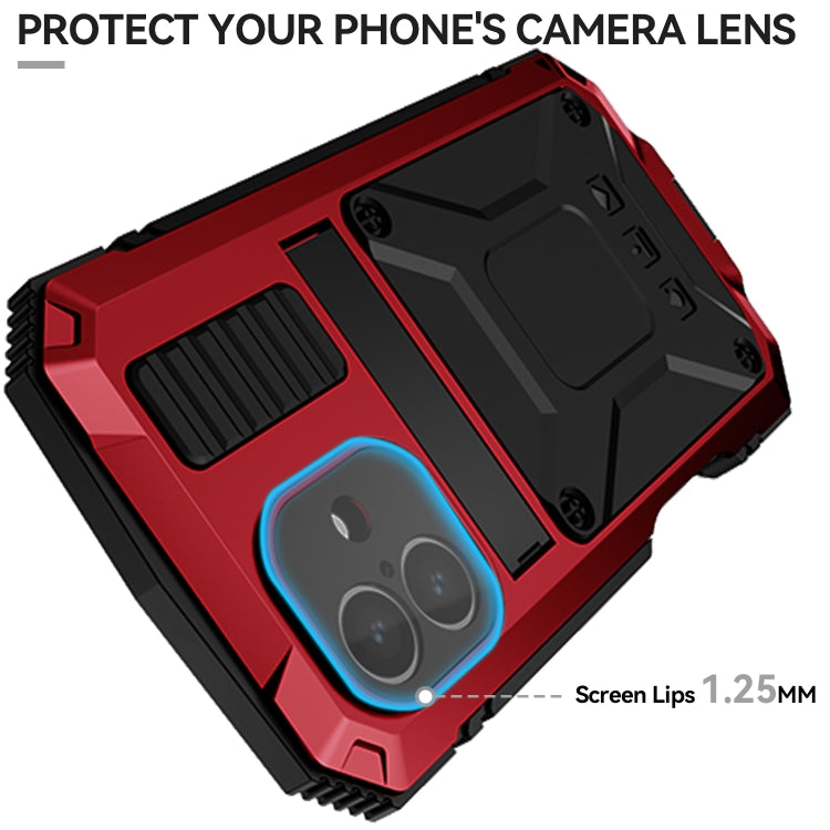 For iPhone 16 R-JUST Life Waterproof Dustproof Shockproof Phone Case