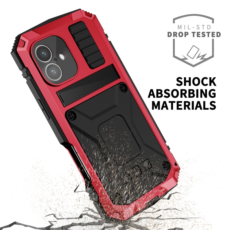 For iPhone 16 R-JUST Life Waterproof Dustproof Shockproof Phone Case
