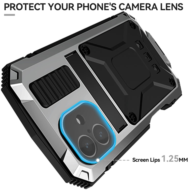 For iPhone 16 R-JUST Life Waterproof Dustproof Shockproof Phone Case