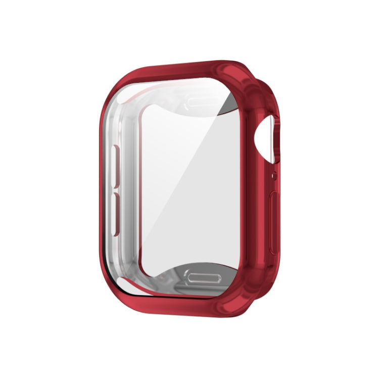 For Apple Watch Series 11 / 10 46mm Plating TPU All-Inclusive Watch Case