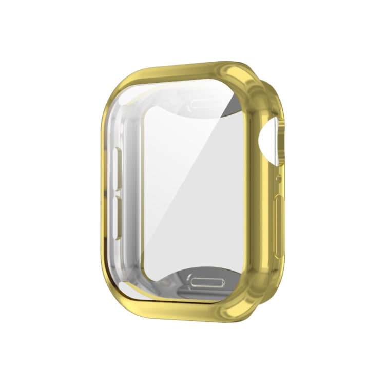For Apple Watch Series 11 / 10 46mm Plating TPU All-Inclusive Watch Case