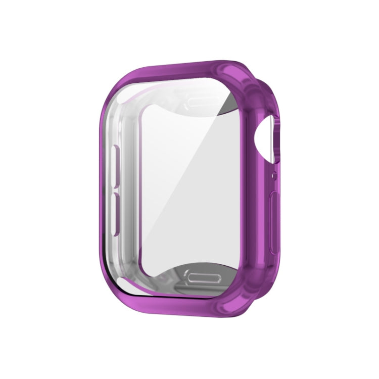 For Apple Watch Series 11 / 10 46mm Plating TPU All-Inclusive Watch Case