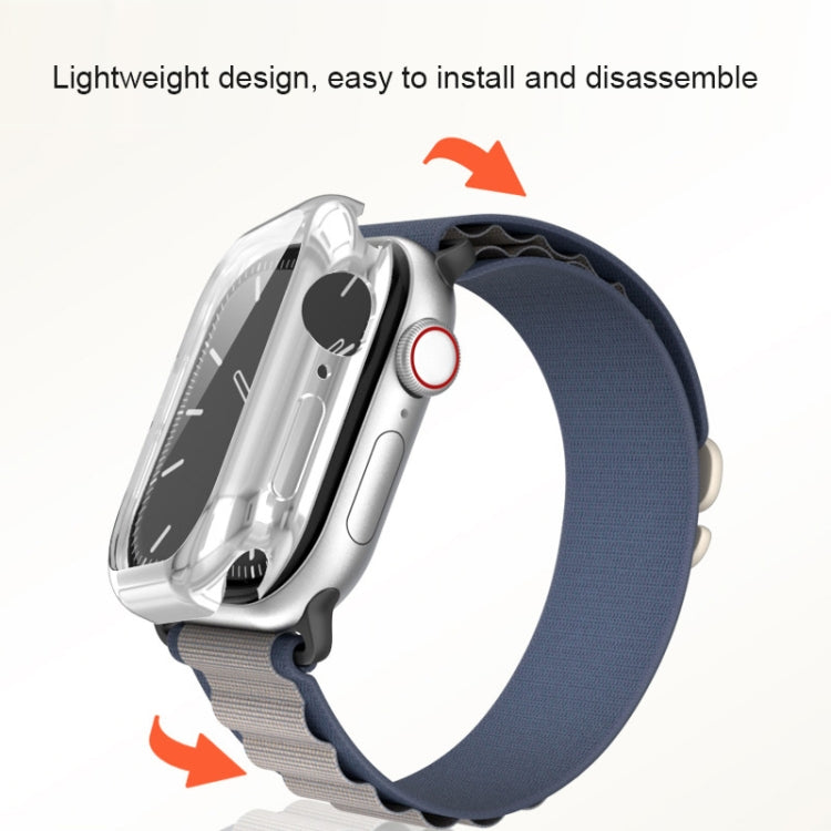 For Apple Watch Series 11 / 10 46mm Plating TPU All-Inclusive Watch Case