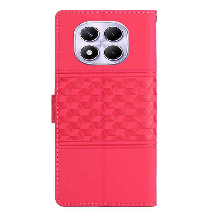 For Redmi Note 14 Pro 4G Diamond Embossed Skin Feel Leather Phone Case