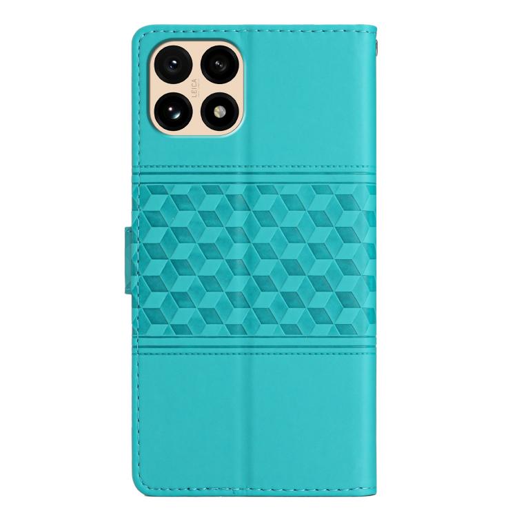 For Redmi 15T 5G Diamond Embossed Skin Feel Leather Phone Case