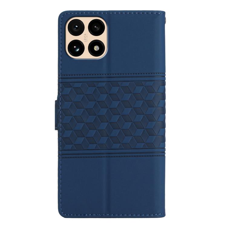 For Redmi 15T 5G Diamond Embossed Skin Feel Leather Phone Case