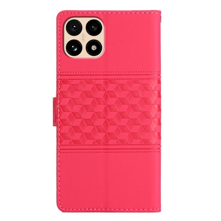 For Redmi 15T 5G Diamond Embossed Skin Feel Leather Phone Case
