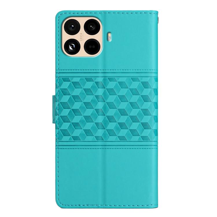 For Redmi 15T Pro 5G Diamond Embossed Skin Feel Leather Phone Case