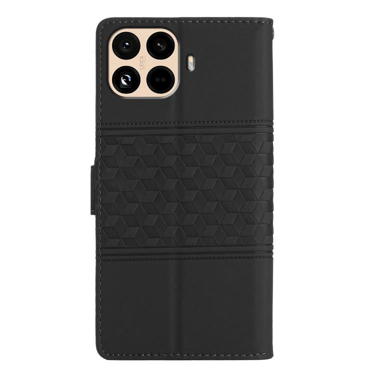 For Redmi 15T Pro 5G Diamond Embossed Skin Feel Leather Phone Case