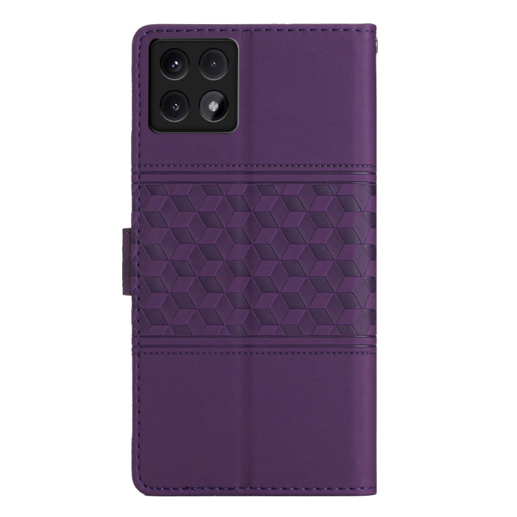For Xiaomi 14T Diamond Embossed Skin Feel Leather Phone Case