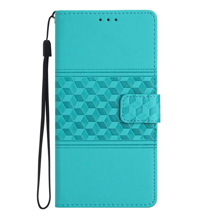 For OnePlus 15 Diamond Embossed Skin Feel Leather Phone Case