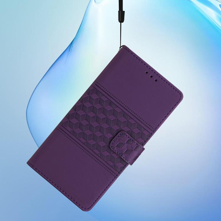 For OnePlus Ace 6 Diamond Embossed Skin Feel Leather Phone Case