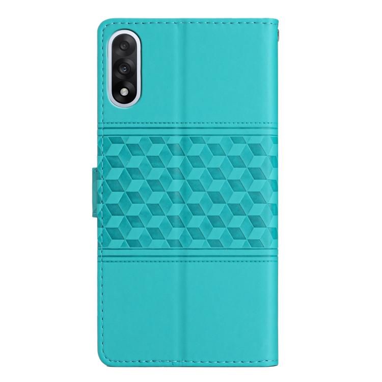 For OnePlus Nord 5 Diamond Embossed Skin Feel Leather Phone Case