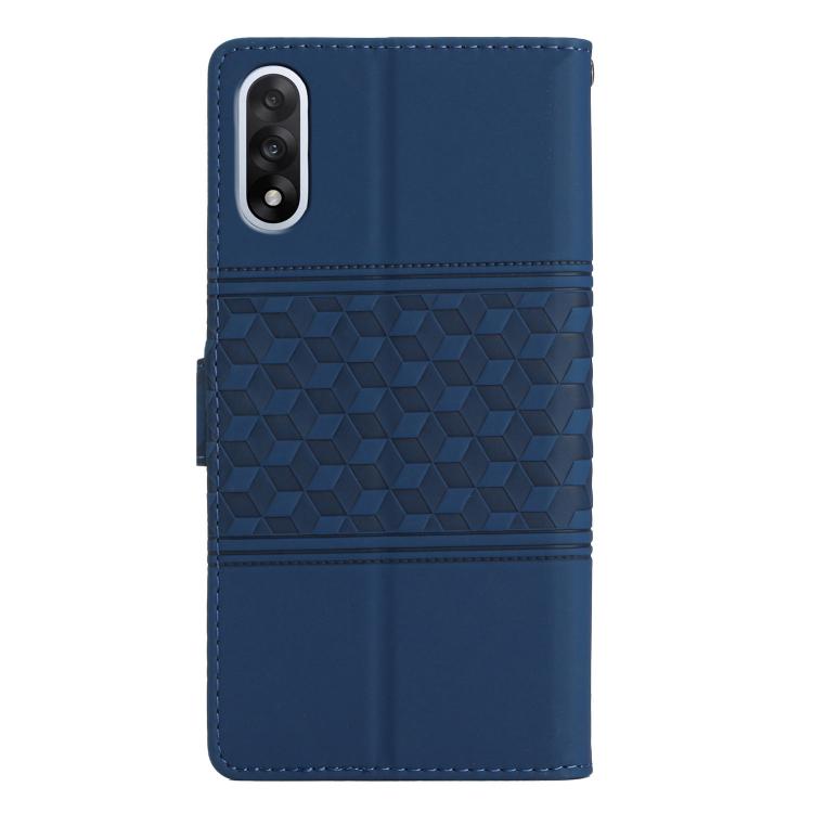 For OnePlus Nord 5 Diamond Embossed Skin Feel Leather Phone Case