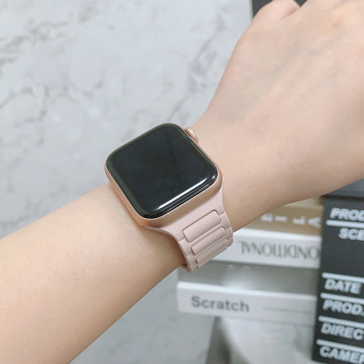 For Apple Watch Ultra 2 49mm Tri-beads Loop Buckle Silicone Watch Band