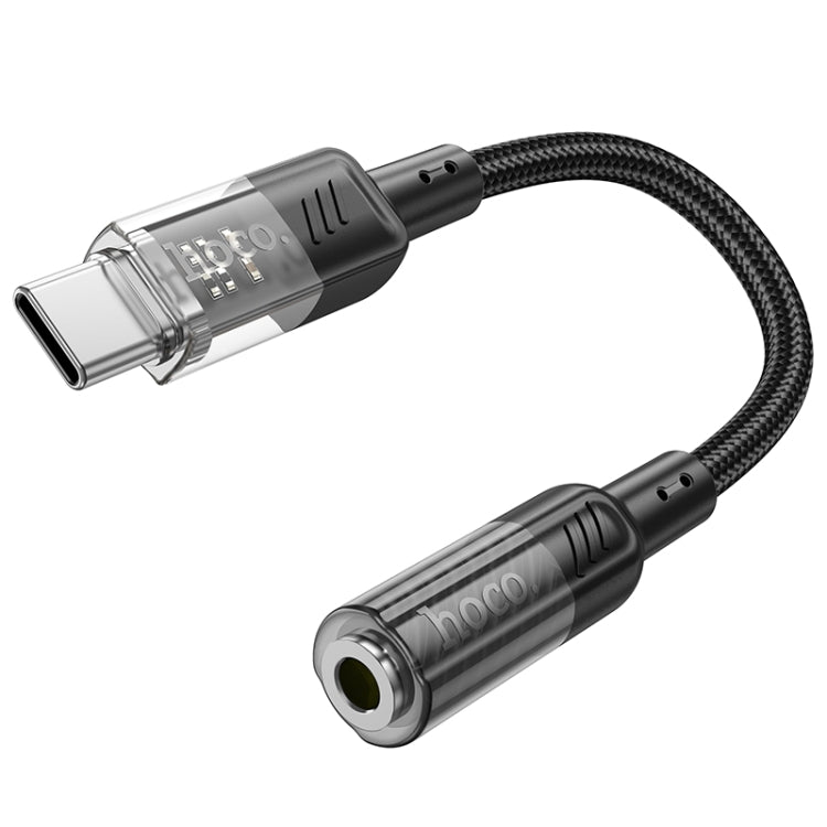 hoco LS37 Spirit Transparent Type-C to 3.5mm Digital Audio Adapter Cable