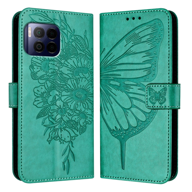 For T-Mobile REVVL 7 Pro 5G Embossed Butterfly Leather Phone Case