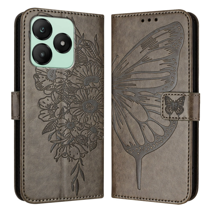 For Wiko T20 Embossed Butterfly Leather Phone Case