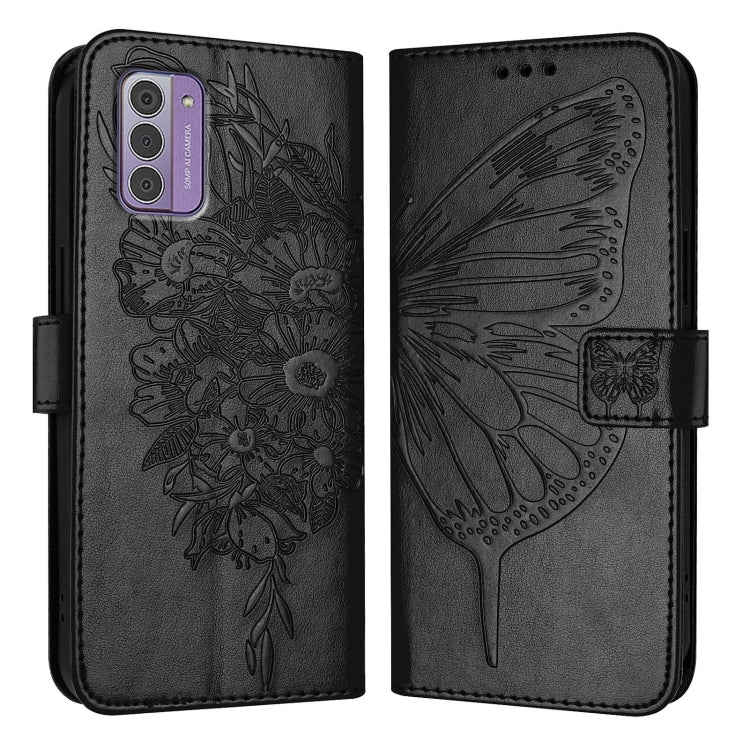 For Nokia G42 / G310 Embossed Butterfly Leather Phone Case