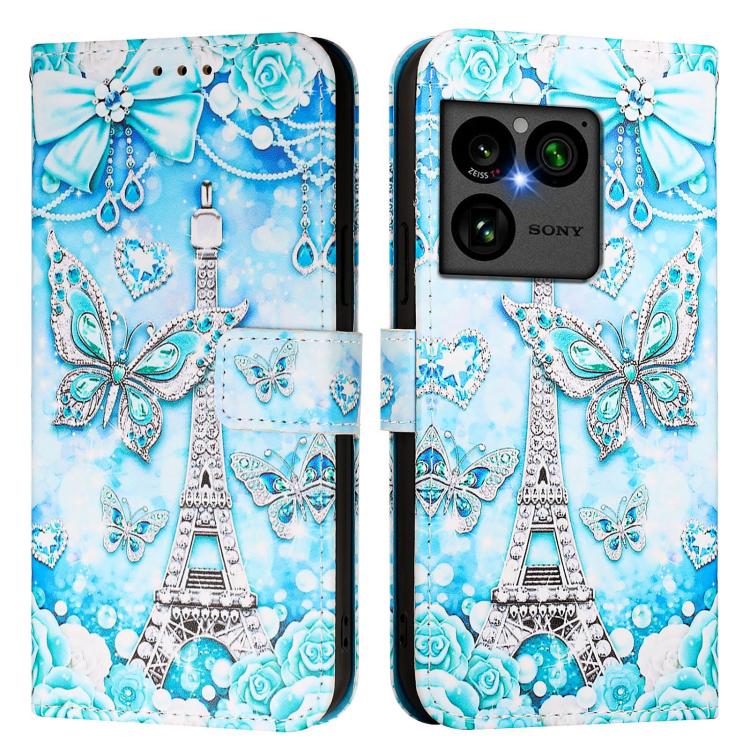 For Sony Xperia 1 VIII Colored Drawing Pattern Plain Weave Leather Phone Case