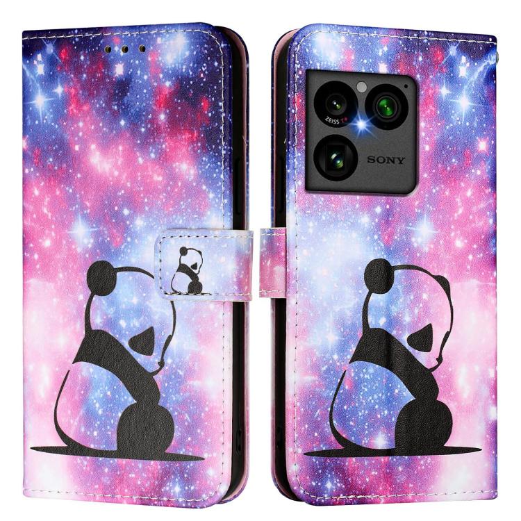 For Sony Xperia 1 VIII Colored Drawing Pattern Plain Weave Leather Phone Case