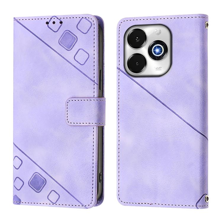 For Umidigi G100X 4G / 5G Skin-feel Embossed Leather Phone Case