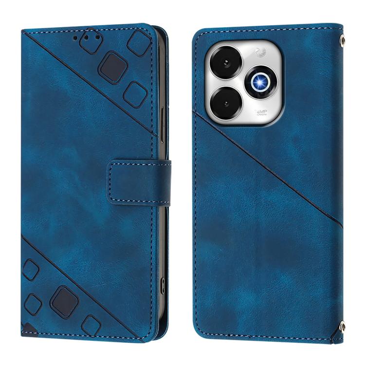 For Umidigi G100X 4G / 5G Skin-feel Embossed Leather Phone Case