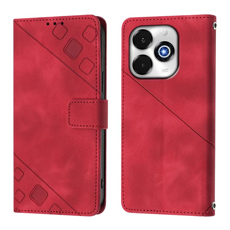 For Umidigi G100X 4G / 5G Skin-feel Embossed Leather Phone Case