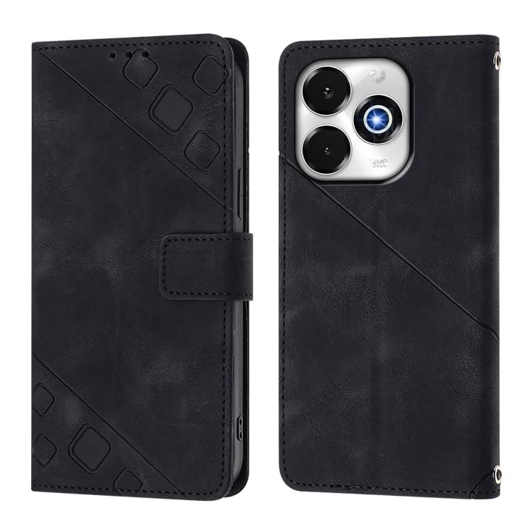 For Umidigi G100X 4G / 5G Skin-feel Embossed Leather Phone Case