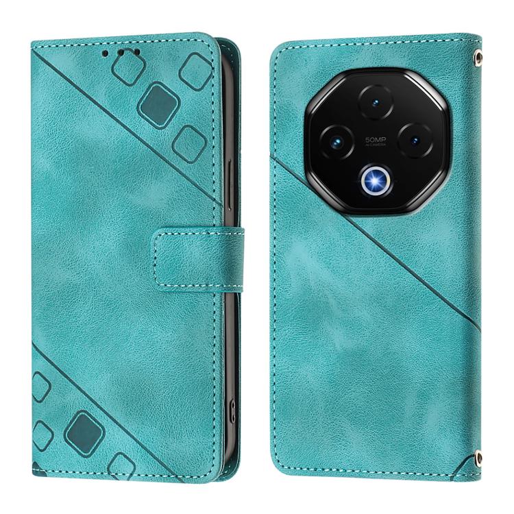 For Umidigi G100 Pro Skin-feel Embossed Leather Phone Case