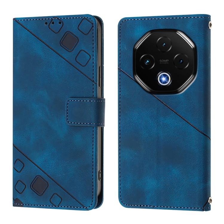 For Umidigi G100 Pro Skin-feel Embossed Leather Phone Case