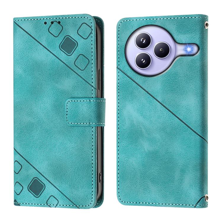 For Xiaomi Civi 5 Pro 5G Skin-feel Embossed Leather Phone Case