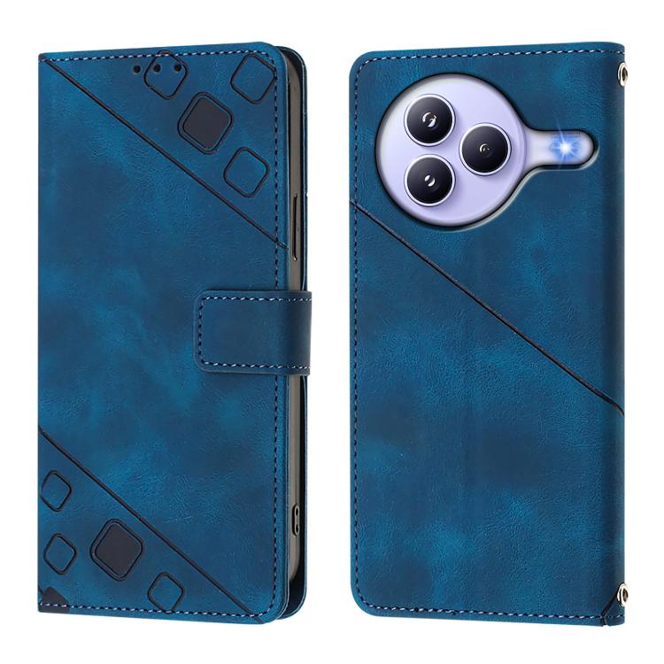 For Xiaomi Civi 5 Pro 5G Skin-feel Embossed Leather Phone Case