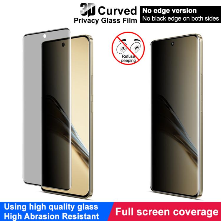For Realme 14 Pro Lite imak No Edge Version 3D Curved Privacy Full Screen Tempered Glass Film
