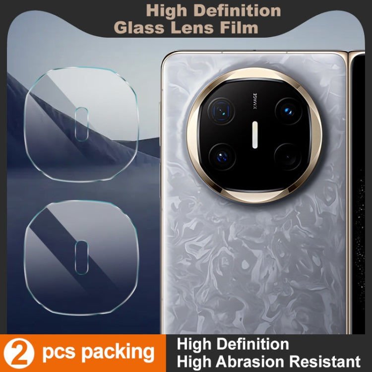 For Huawei Mate X6 2 PCS/Set IMAK HD Glass Rear Camera Lens Film