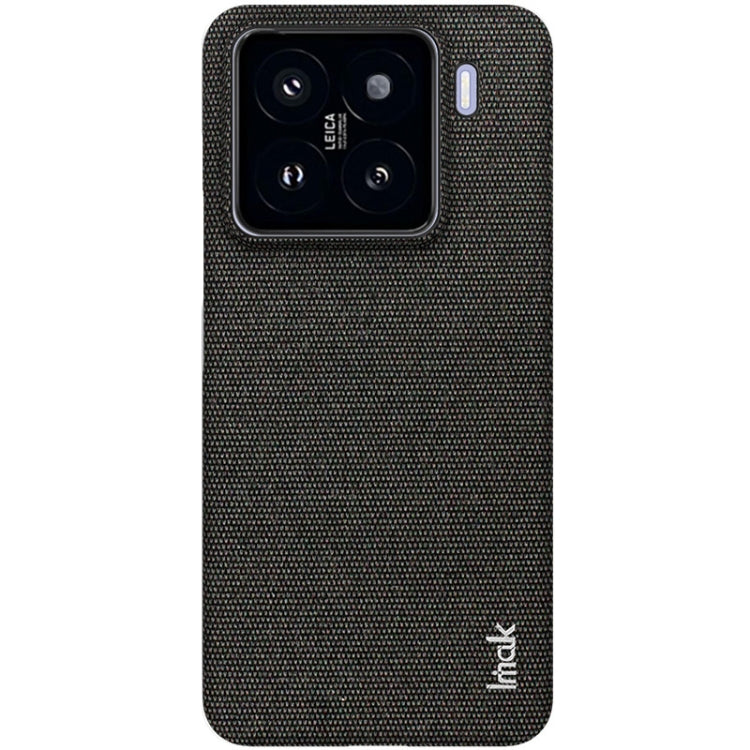 For Xiaomi 15 imak Ruiyi Series Cloth Texture PU + PC Phone Case
