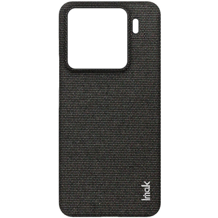 For Xiaomi 15 imak Ruiyi Series Cloth Texture PU + PC Phone Case