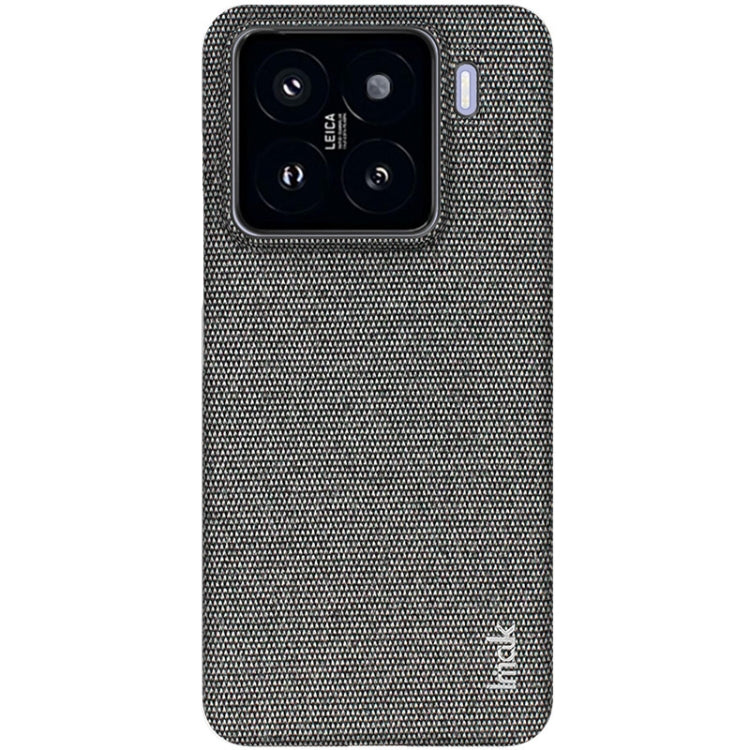For Xiaomi 15 imak Ruiyi Series Cloth Texture PU + PC Phone Case