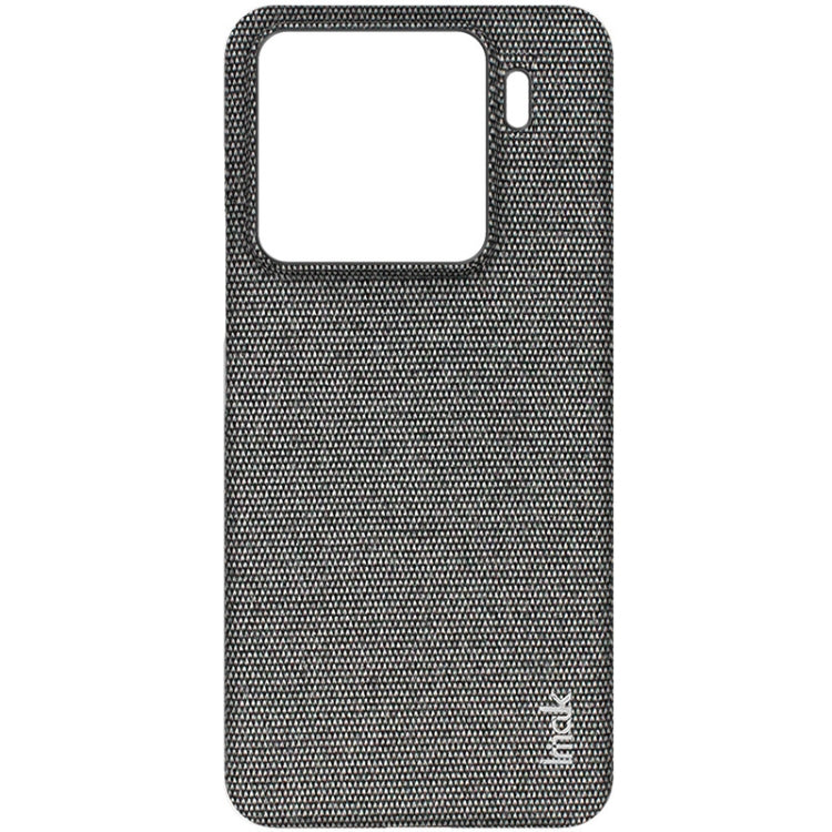 For Xiaomi 15 imak Ruiyi Series Cloth Texture PU + PC Phone Case