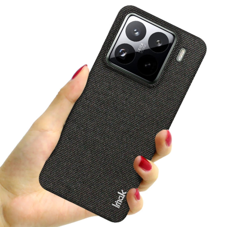 For Xiaomi 15 Pro imak Ruiyi Series Cloth Texture PU + PC Phone Case