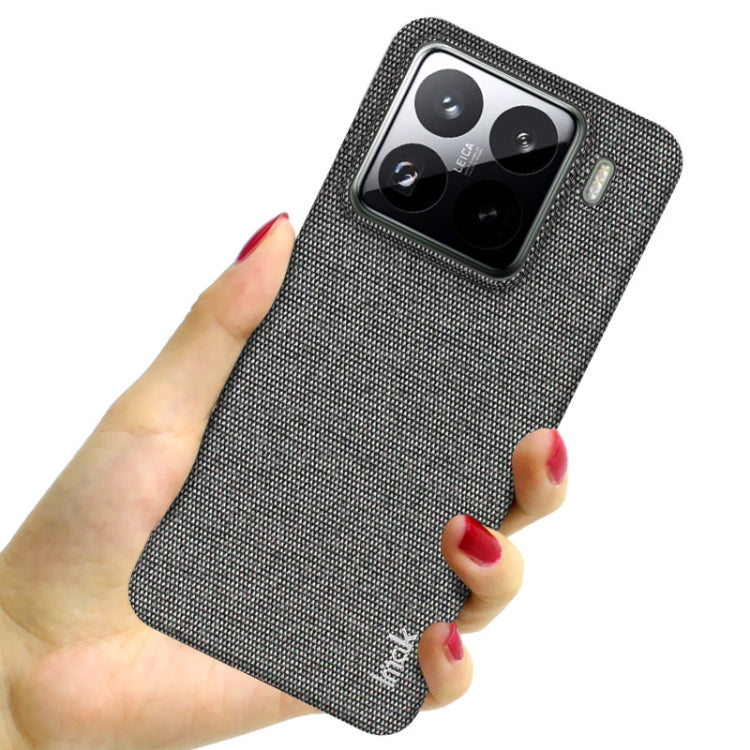 For Xiaomi 15 Pro imak Ruiyi Series Cloth Texture PU + PC Phone Case