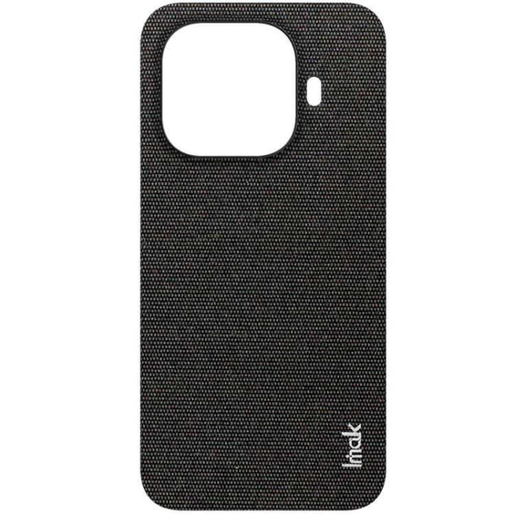 For Xiaomi 15T Pro 5G imak Ruiyi Series Cloth Texture PU + PC Phone Case