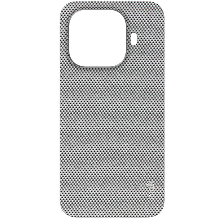 For Xiaomi 15T Pro 5G imak Ruiyi Series Cloth Texture PU + PC Phone Case
