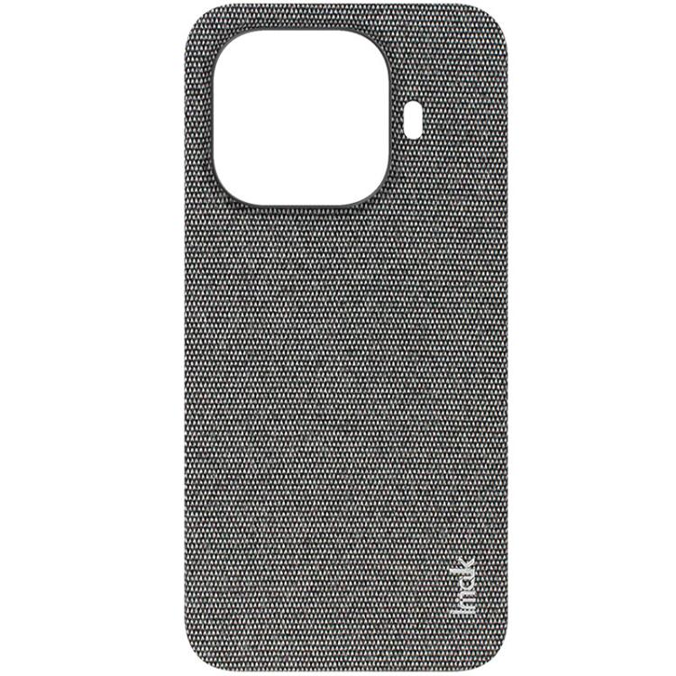 For Xiaomi 15T Pro 5G imak Ruiyi Series Cloth Texture PU + PC Phone Case