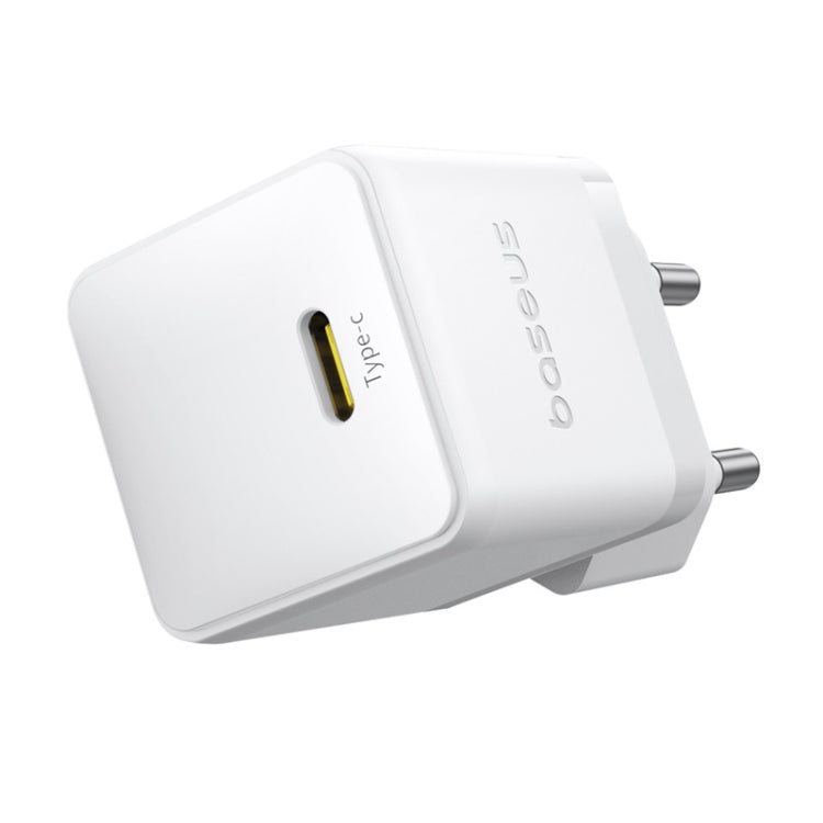 Baseus 1C 20W Type-C Palm Fast Charger, Plug:EU Plug